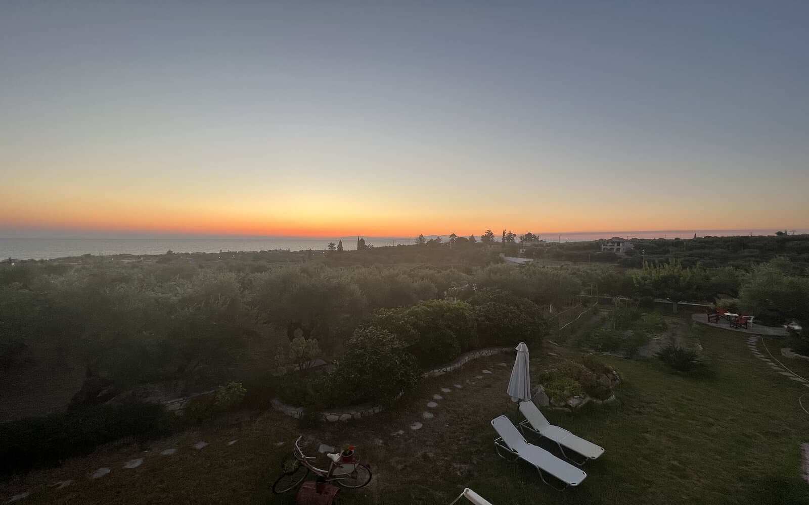 Villa Zoi balcony with sea view